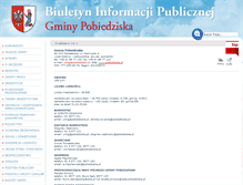 Tablet Screenshot of bip.pobiedziska.pl